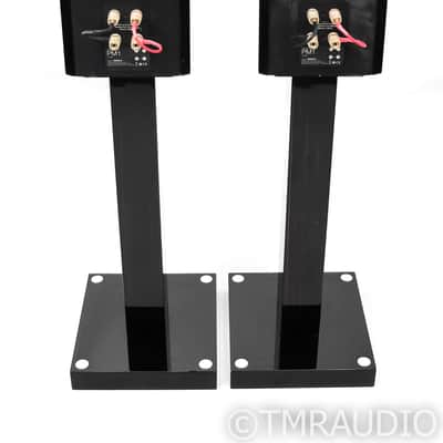 B&W PM1 Bookshelf Speakers; PM-1; Mocha Gloss Pair w/ Stands image 6
