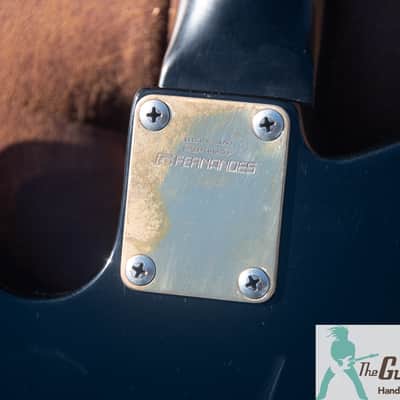 1980's Fernandes All Black Telecaster - Made in Japan - Pro Set Up w Perfect Frets/Action/intonation image 12