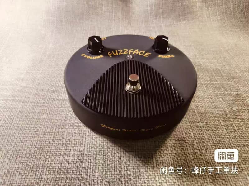 Fz Pedals Fuzz Face “The Black Low Gain” Hand Wired image 1