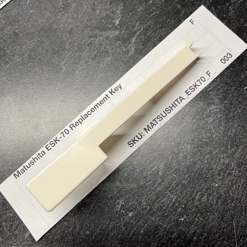 Matsushita Replacement F Key (ESK-70 Keybeds) for Korg Polysix/Poly-61/Poly-800/DW-6000, Memorymoog, Oberheim OB-8, Prophet-600, Akai AX-60, Kawai SX-210/240, etc image 1