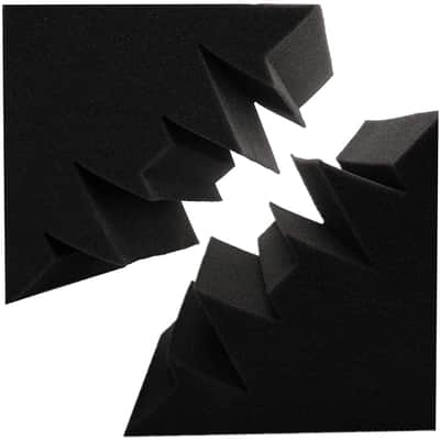 12 Pack Acoustic Foam Bass Trap Studio Foam, SoundProof Padding Panels Noise Dampening Wall Corners image 4
