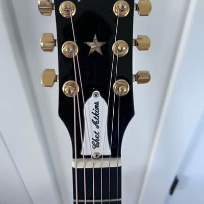 1992 Gibson Chet Atkins Celebrity SST - Gloss black w/original case image 3