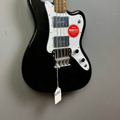 Squier Paranormal Rascal Bass HH 2023 - Metallic Black image 2