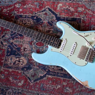 Sondelli Classic S -Daphne Blue Light Relic. NEW (Authorized Dealer) image 5
