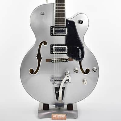 Gretsch G5420T Electromatic Hollow Body Single Cutaway with Bigsby 2021 Airline Silver 3463gr image 1