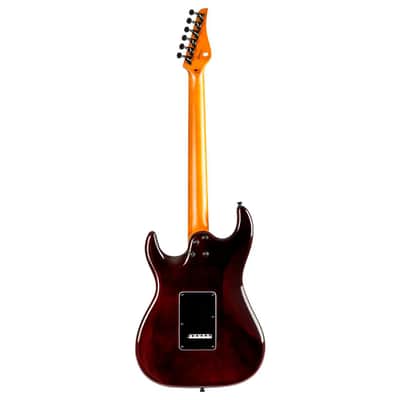 Jet JS-450 TGR R 450 Series Basswood Flamed Maple Top Canadian Roasted Maple Neck 6-String Electric Guitar image 2
