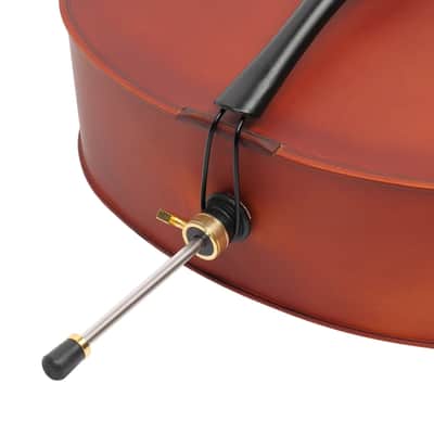 New 4/4 Professional Matt Wood Color Cello +Bag+Bow+Rosin+Bridge for Beginner image 2