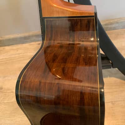 LOOK! Michael Dunn Mystery Pacific Nuages 2010  One of a kind Gypsy Jazz guitar with interior resonator- reflector    - image 10