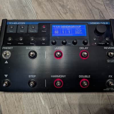 TC-HELICON VoiceLive2 ボーカルプロセッサー エフェクター TC-Helicon VoiceLive 2 Vocal/Guitar Processor | USA