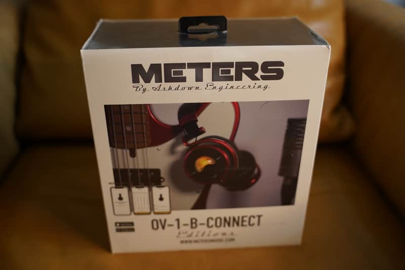 Meters by Ashdown Engineering Meters OV1B-Connect Editions Bluetooth Headphones - Black and Red 2010s - Black and Red image 1
