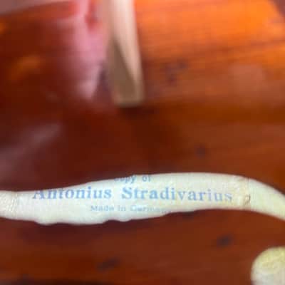 German Copy of Antonius Stradivarious 3/4 **Video**1915-1940 image 3