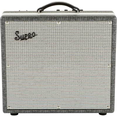 Supro 1695T Black Magick 25W 1x12 Tube Guitar Combo Amp Regular image 2
