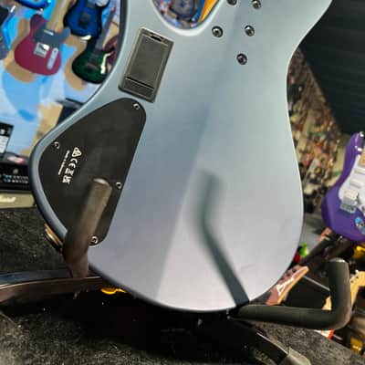 Ibanez Standard EHB1005F Fretless 5-string Bass Guitar - Arctic Ocean Matte 768 GET PLEK'D image 6