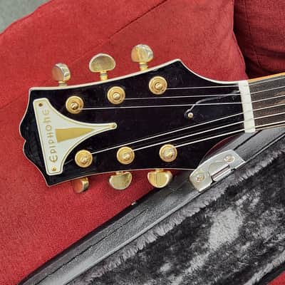 Epiphone Wild Kat - Pearl white gold hardware LTD Custom shop with case image 6
