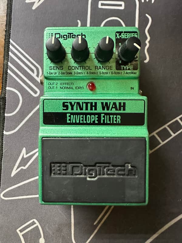 DigiTech X-Series Synth Wah Envelope Filter 2010s - Green image 1