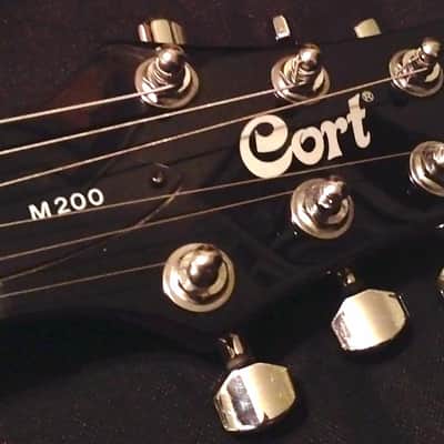 Cort M200 Metallic Copper Electric Guitar & Gig Bag image 5