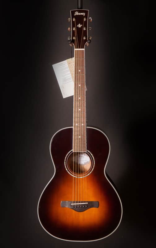 Ibanez AVN1-BS Artwood Vintage Parlor Brown Sunburst image 1