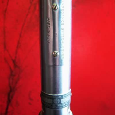 Vintage RARER 1959 Shure 535 / 530 / 525 dynamic microphone dual Z w accessories image 8
