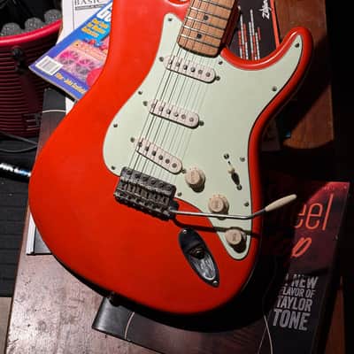 1997 Fender California Series Stratocaster - Fiesta Red “refin”