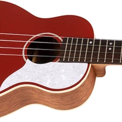 Flight IRIS CONCERT RD Princess Series Solid Spruce Top Okoume Neck 4-String Ukulele w/Padded Gig Bag image 6