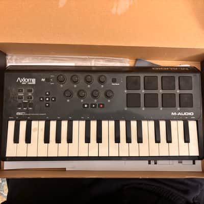 M-Audio Axiom Air Mini 32 Key USB MIDI Keyboard Controller 2010s - Black image 1