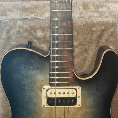 Ayala BastardCaster Custom Tele 2019 Midnight Blue Burst image 5
