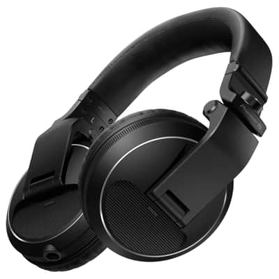 Pioneer DJ HDJ-X5 Over-Ear DJ Mixing Monitoring Headphones in Black - Open Box Mint image 1