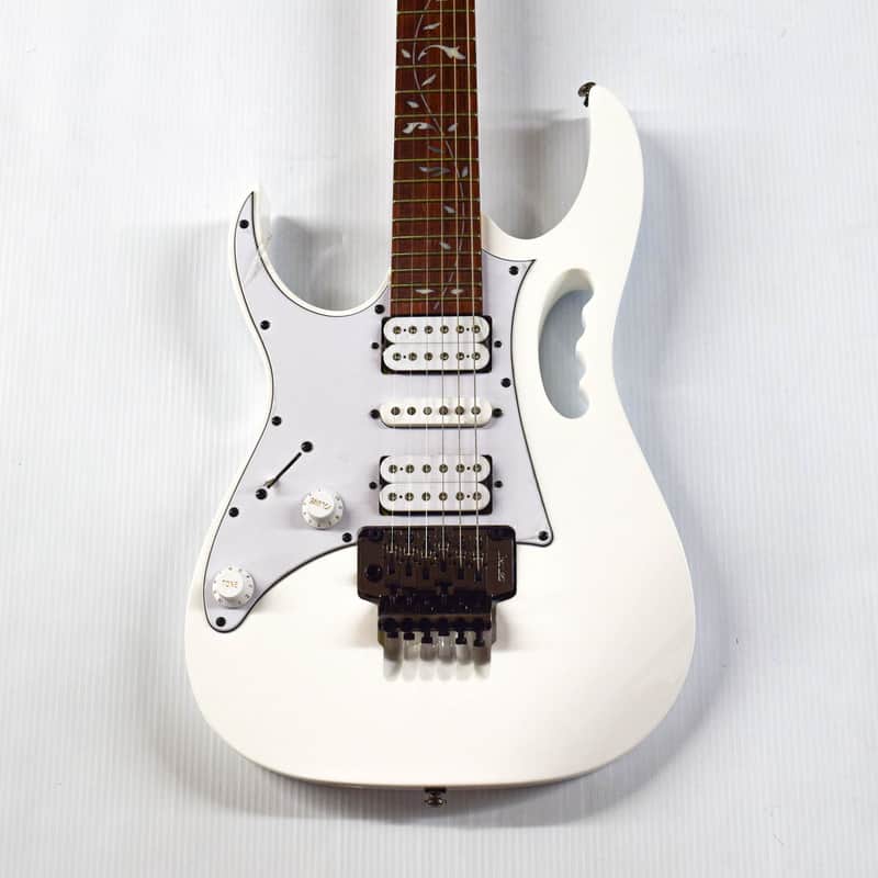 Ibanez JEMJR-L-WH Steve Vai Signature Left-Handed - White image 1