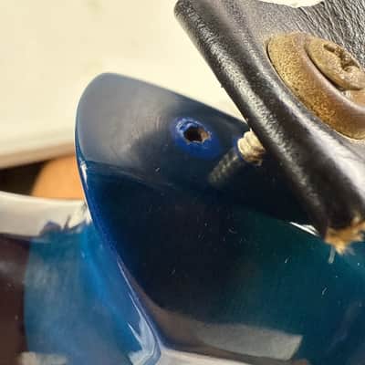 1980 BC Rich USA Mockingbird Transparent Blue Flamed Maple w Original Case image 22