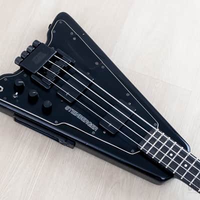 1986 Steinberger XP2 Vintage Headless Bass Black w/ EMG image 8