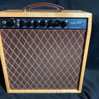 Handwired Indigo Amplification 50 Watt McD Tube 1x12 Combo (Dumblesque) image 2