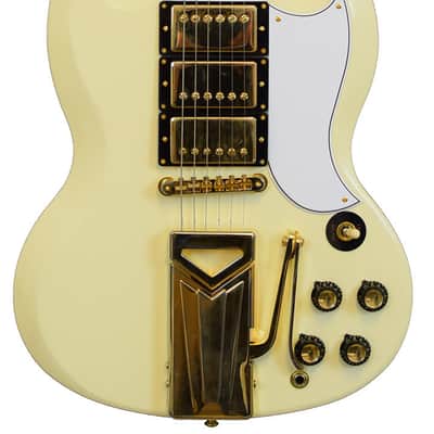 Gibson SG Custom 61 60th AV VOS Polaris White image 2