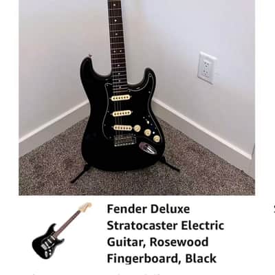 Fender Deluxe Stratocaster Electric Guitar image 1