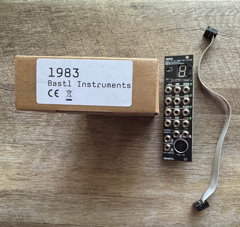 BASTL Instruments 1983 Polyphonic MIDI to CV Interface 2013 - 2020 - Silver image 1