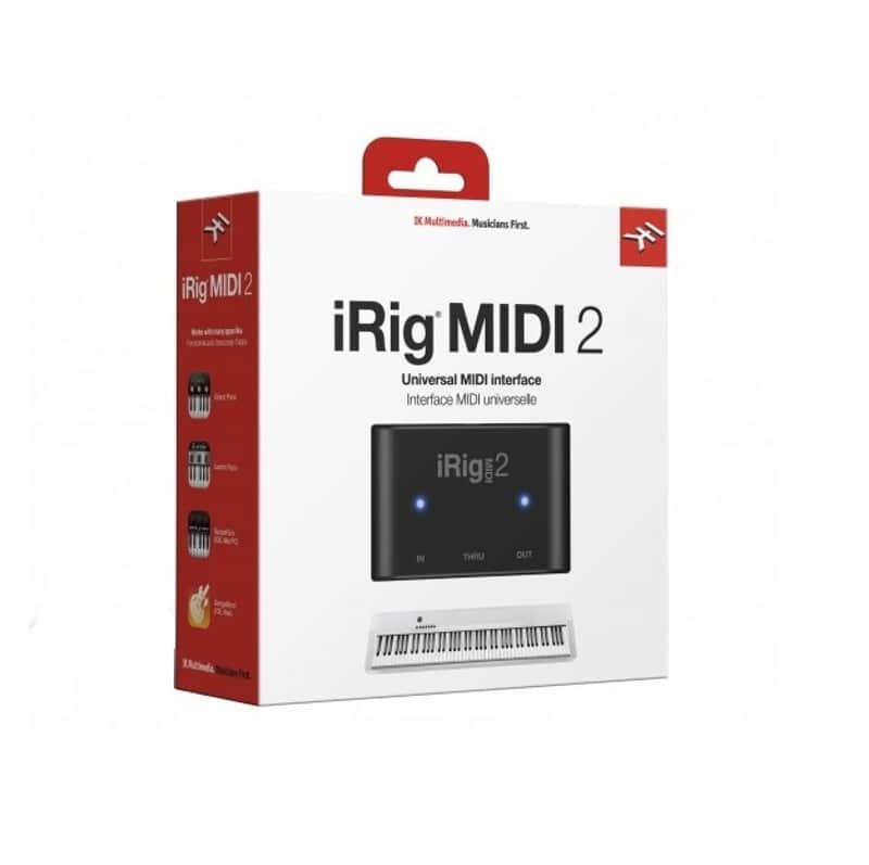 IK Multimedia iRig Midi 2 - Universal MIDI interface for iOS/MAC/PC image 1