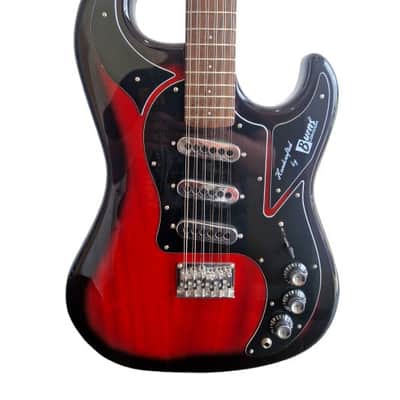 Burns Double Six - Electric Guitars - Red Sunburst - Excellent
