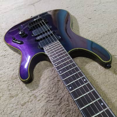 Ibanez Axion Label S671ALB-BCM - Blue Chameleon (Mint / Like New) image 11