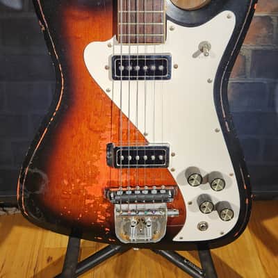 Vintage 1960s Kay Vanguard II Double Pickup Redburst - New Strings!! image 5