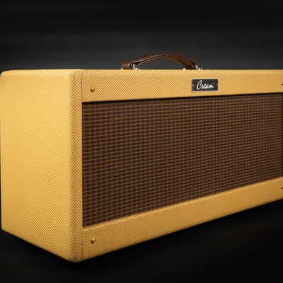 2012 Cream JTA40 Tweedsound - Tweed | Made in Germany Handwired 40 Watt Boutique Electric Guitar Tube Top Head Amp image 3