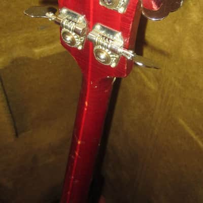 1974 Guild JS-II Bass Double Pickup Cherry Red image 4