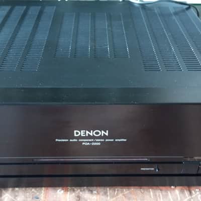 Denon POA 2200 powerful amp, low distortion, fast slew rate image 2