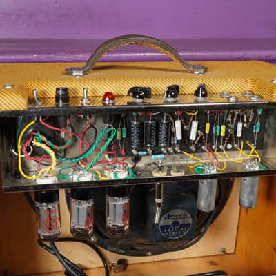 2012 Brian Ford Tweed Deluxe-Style 12w 1x12" Tube Amp Combo image 10
