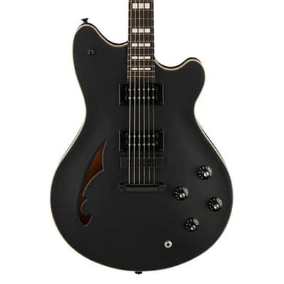 EVH SA-126 Special Semi-Hollow Guitar - Stealth Black image 1