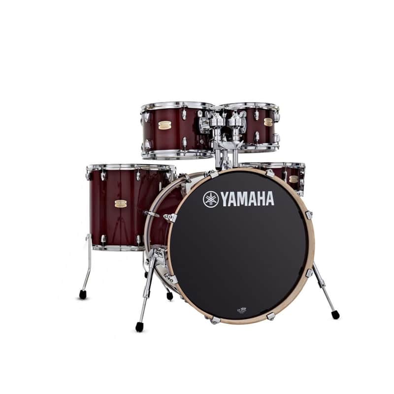 Yamaha Stage Custom Drum Kit Shell Pack, Cranberry Red SBP2F5CR image 1