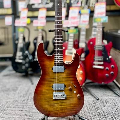 History Limited Edition AH-S50/FM 【Made In Japan】【CFS】【Heritage Wood】【Villex Passive Mid Booster】 2013 - TWB Twilight Burst image 2