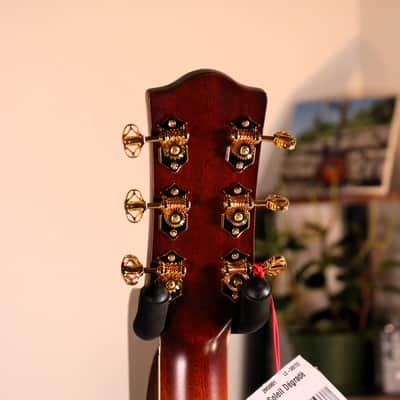Godin Connaisseur MJ - Ebony Fingerboard, Sunsetburst Maho image 12