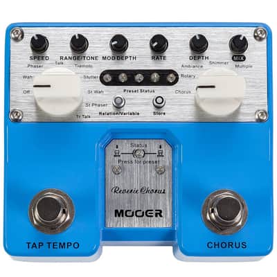 Mooer TCH1 Reverie Chorus Twin Series Digital Chorus Guitar Effects Pedal image 1