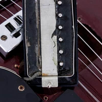 1976 Gibson SG Standard Vintage Guitar Wine Red w/ Tarback & Top, Chainsaw Case image 18