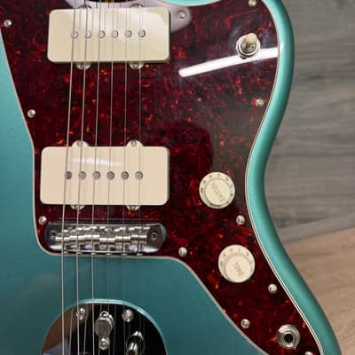 Fender American Professional Classic Jazzmaster Electric Guitar - Faded Sherwood Green Metallic #3170 image 6