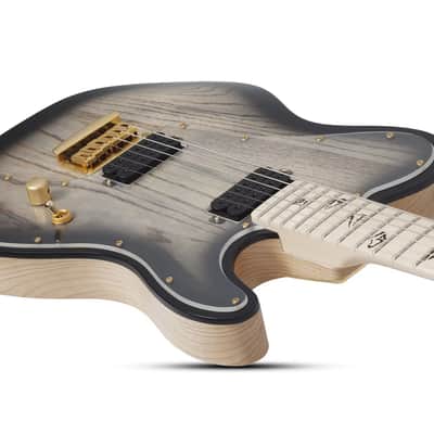 Schecter Meegs PT EX Charcoal Burst image 4